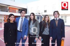 Regina  G, Pablo S, Nuria O, Regina R y Pablo T