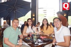 Rafael Rojas,Alejandra Vázquez, Mayra Rojas y Rafael Rojas