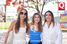Aline Ávila, Daniela Valenzuela y Lulu Gutiérrez