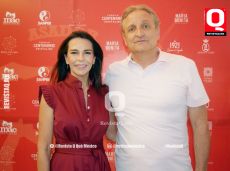 Luz Enriquez y Lionel Laurent