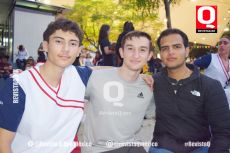 Armando León,  Emmanuel Contreras y Alfredo Rivera
