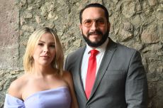 Nancy James y Arturo Palomino