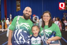 Adrián Barroso, Camila Barroso y Alejandro Cruz