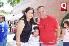 Margarita González, María José Amador y Miguel Ángel Amador