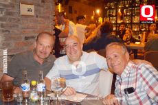 Óscar Padilla,  Alejandro Méndez y Armando Cano