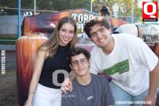 Bárbara Hernández,  Diego Lozano y Juan Pablo Rizo