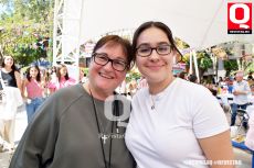 Sor Alicia y María Fernanda Gallo