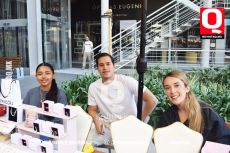 Arleth Sánchez,  Alan Ruiz y Ana González