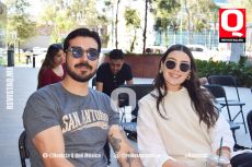 Melchor Villafaña y Elena Soto