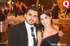 Christian Ibarra y María José Gaona