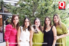 Laura Enríquez,  Naye Hernández,  Ana Pau Hernández, Dania Fuentes y Katy de la Torre