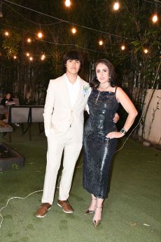 Liam Culbertson y Leslie Garza.