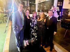 Luis G Gómez, Diana Castro, Maggie Montemayor, Cristina López y Luis Gabriel Borja
