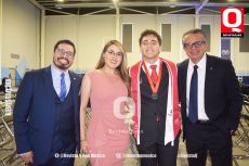 Alfonso Aguilera, Karla Neri, Angel Guerrero y Willi Ortiz