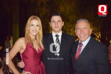 A    Diana Tamayo, Emiliano Rios y Raúl Rios