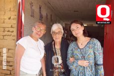 Claudia Ortiz,  Florida Davila y María José Sánchez