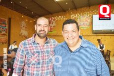 Jonathan González y Enrique García