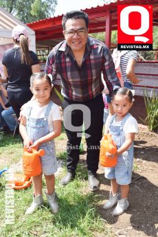 Macareba Aviña, Luis Aviña y María Paula Aviña