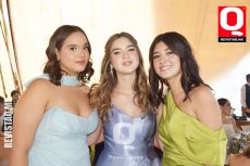 Valentina León,  Daniela Durán y Ángela Escalante