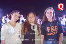 Martina Sánchez,  Ludmila Sánchez y Marilin Pines