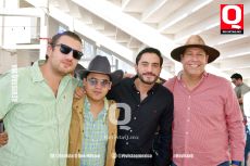 Alejandro Guarro, Daniel Jaramillo, Roberto Anaya y Edgar Sánchez