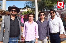 Jesús Ramírez,  Diego Medina, David Medina y Pepe López