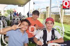 Dario Fernández,  Andre Rodríguez y Juan Pablo Villanueva
