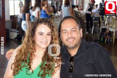 Juan Pablo Gómez y Janet Zedillo