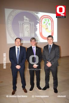 VIP  Dr. Jorge Arce González, Dr. Augusto Álvarez Rengifo y Dr. Christian Sánchez Rábago