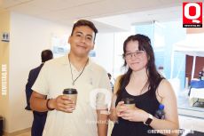 Carlos Caudillo y Daniela Vázquez