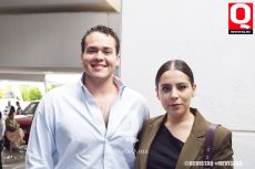 Francisco Anzures y Valeria Alderete