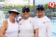 Ceci Parada, Claudia Álvarez y Maru Jiménez