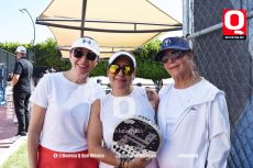 Vanessa Torres,  Claudia Gutiérrez y Maru Jiménez