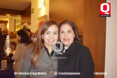 Coco Saldaña y Angélica Gallegos