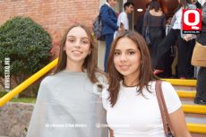 Almudena Cayarga y Renata Sánchez