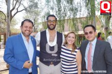 Victor Sánchez,  Jorge Estrada,  Dayanira Becerra y José de Jesús Quesada