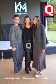 Luciana García,  Luli Padilla y María Abdrea García.