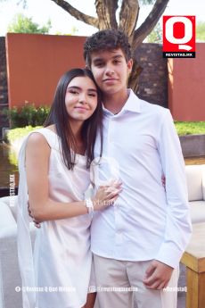 Franccesca Peréz Diez y Andrés Arellano