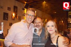 David Márquez, Carlos Braghiroli y Paty Ascencio