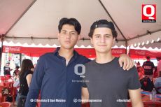 Andrés Ayelo y Santiago Maciel