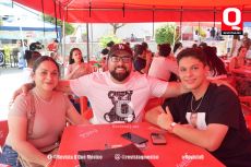 Ariana García, Mario Cortés y Leonardo Cortés
