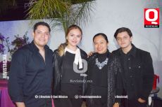 Adolfo Torres,  Marian Alcantar,  Norma Salgado y César Torres