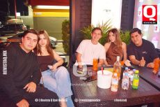 Carlos González y Valeria Mendoza y amigos