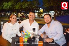Cristina Loza Muñoz, Marco Antonio Silva e Ismael Pulido