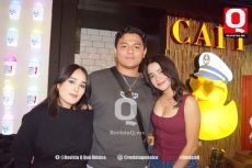 Susan Granados,  Emiliano Aburto y Ana Magallón