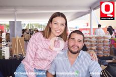 Andrea Enriquez y Javier Álvarez