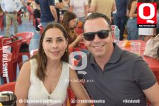 Karina Gómez y Christian Medina