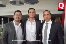 Rene Ayón, Leonardo Farias y César Álvarez