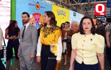 A   Juan Carlos Cashat, Gobernadora Libia García y Cristina Villaseñor