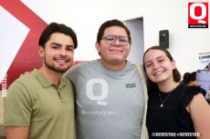Alexius Wild, Ángel Toledo y Leyre Loya